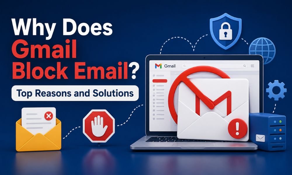 Why Gmail blocks emails and how to improve email deliverability