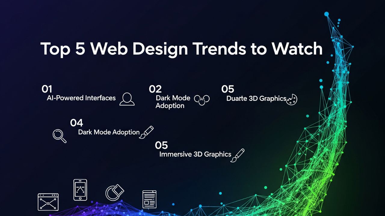 Top 5 Web Design Trends in 2025