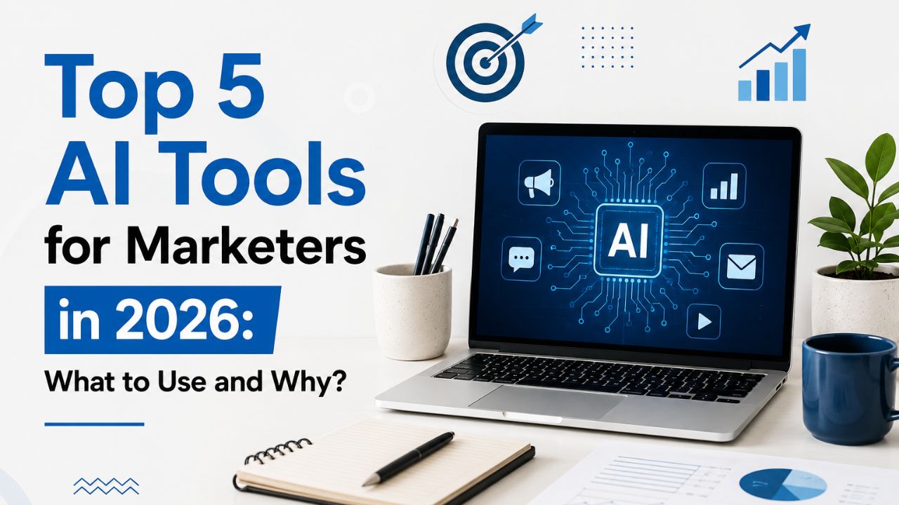 5 Best AI Tools for Marketers
