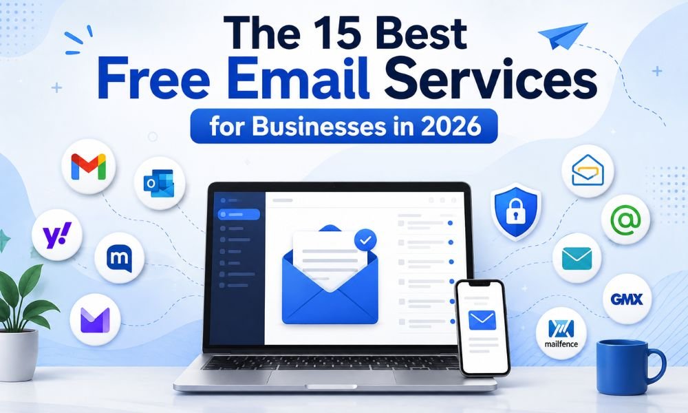 15 best free email services for businesses in 2026